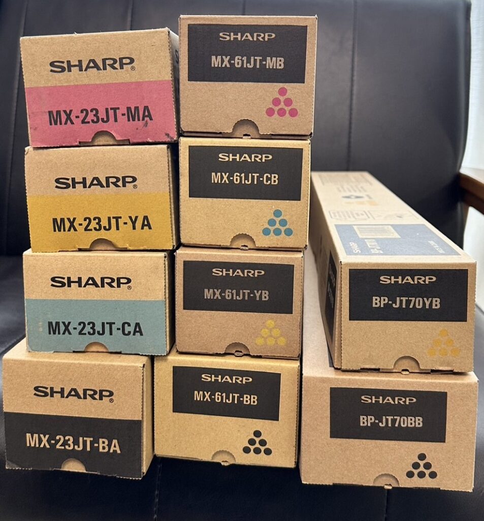 シャープ純正 トナーカートリッジ MX23JTトナー 4色セット｜インテリア  
